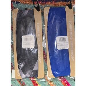 NWat ASICS Face Gaiter Graphics Blue & Gray Plaid One Size Athletic Breathable